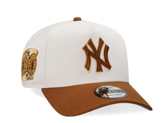 New York Yankees Crema y Viscera Cafe 9FORTY A-Frame Snapback