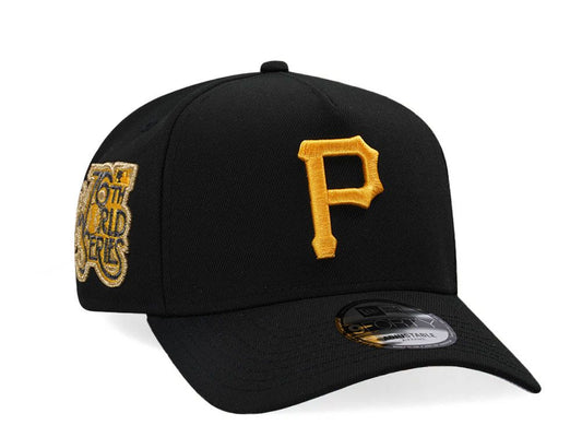 Pittsburgh Pirates Negra 9FORTY A-Frame Snapback