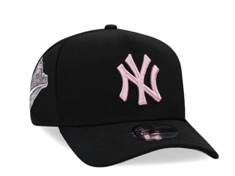 New York Yankees Negra y Rosada 9FORTY A-Frame Snapback