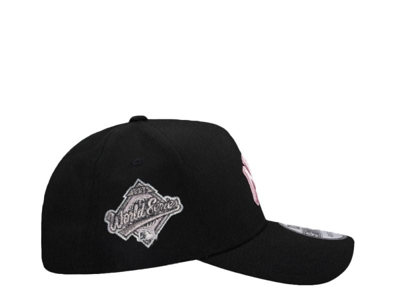 New York Yankees Negra y Rosada 9FORTY A-Frame Snapback