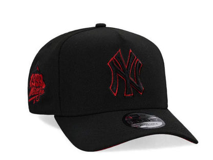 New York Yankees Negra y Roja 9FORTY A-Frame Snapback