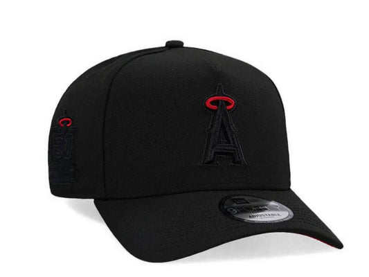 Anaheim Angels Negra 9FORTY A-Frame Snapback