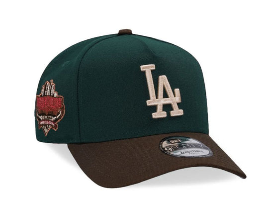 Los Angeles Dodgers 40th Anniversary Dark Green Two Tone 9FORTY A-Frame Snapback