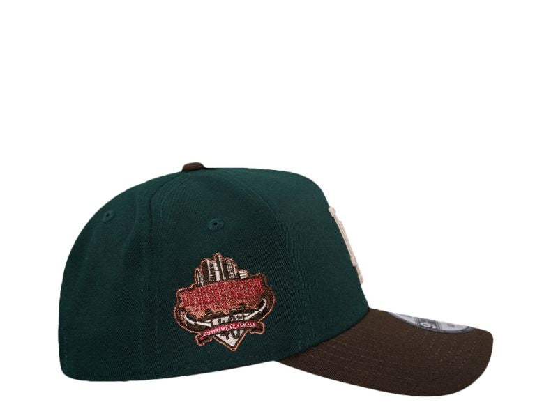 Los Angeles Dodgers 40th Anniversary Dark Green Two Tone 9FORTY A-Frame Snapback