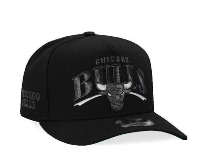 Chicago Bulls Negra 9FIFTY A-Frame Snapback