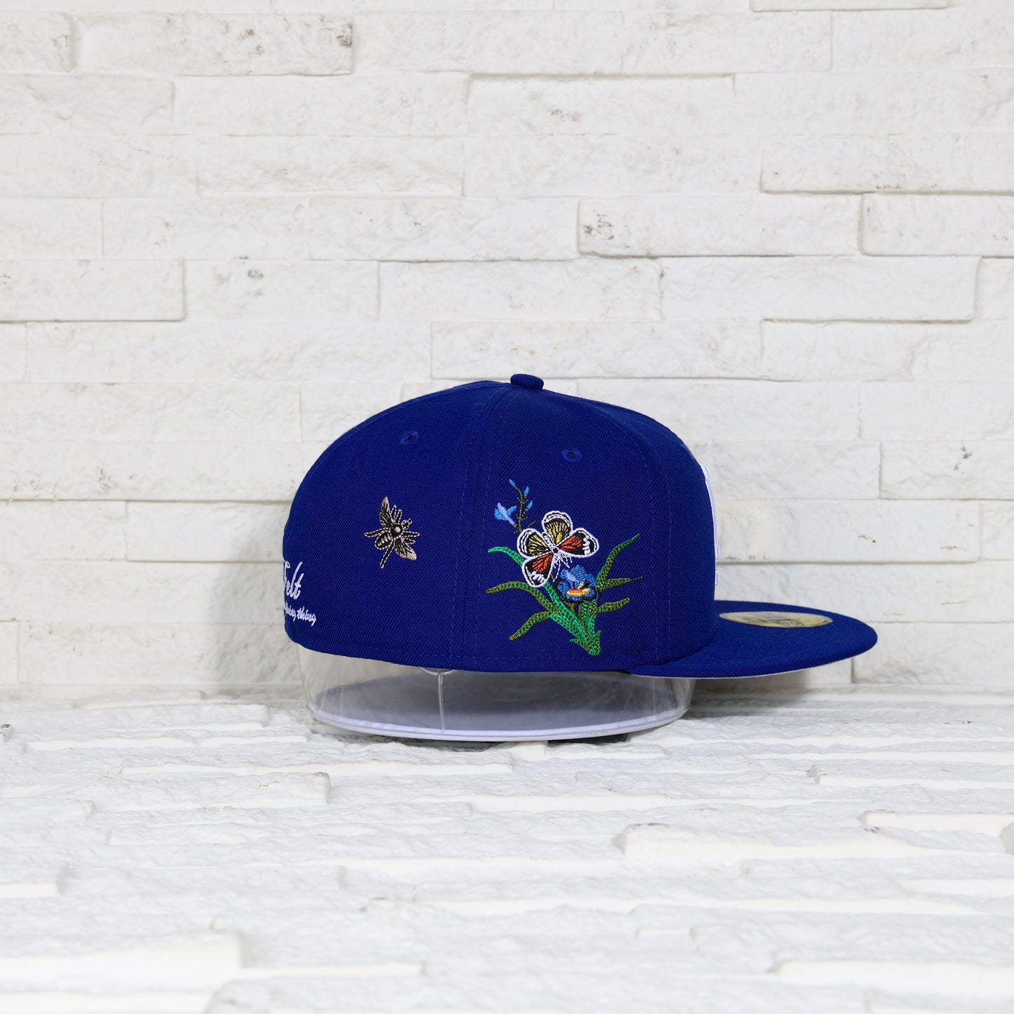 New Era x Felt — Angeles Dodgers Azul 59FIFTY Fitted