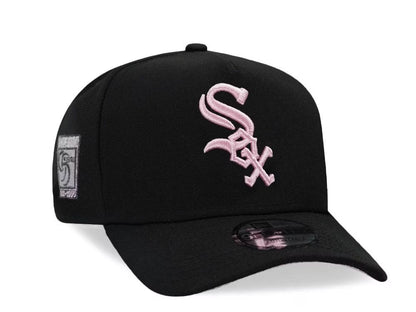 Chicago White Sox Negra 9FORTY A-Frame Snapback