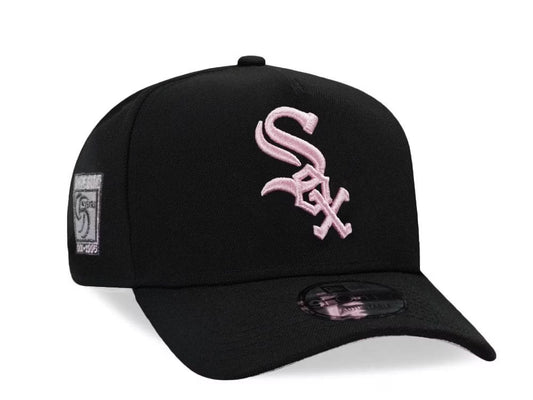 Chicago White Sox Negra 9FORTY A-Frame Snapback
