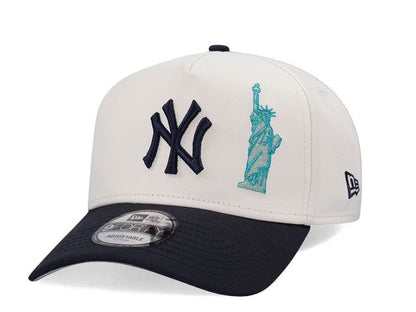 New York Yankees Liberty Chrome Two Tone Edition 9FORTY A-Frame Snapback