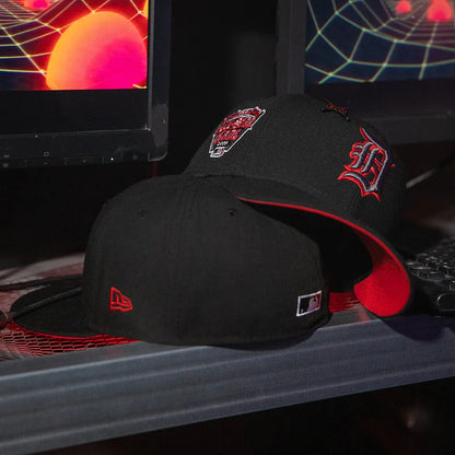 FAM Exclusive — Detroit Tigers Negra y Roja 59FIFTY Fitted