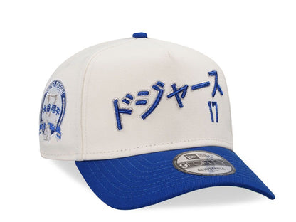 Los Angeles Dodgers Crema y Viscera Azul Ohtani 9FORTY A-Frame Snapback
