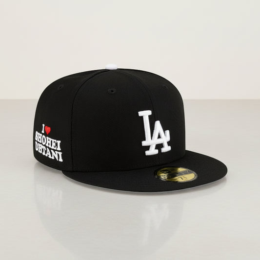 Los Angeles Dodgers Shohei Ohtani Black 59FIFTY Fitted