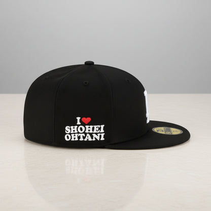 Los Angeles Dodgers Shohei Ohtani Black 59FIFTY Fitted