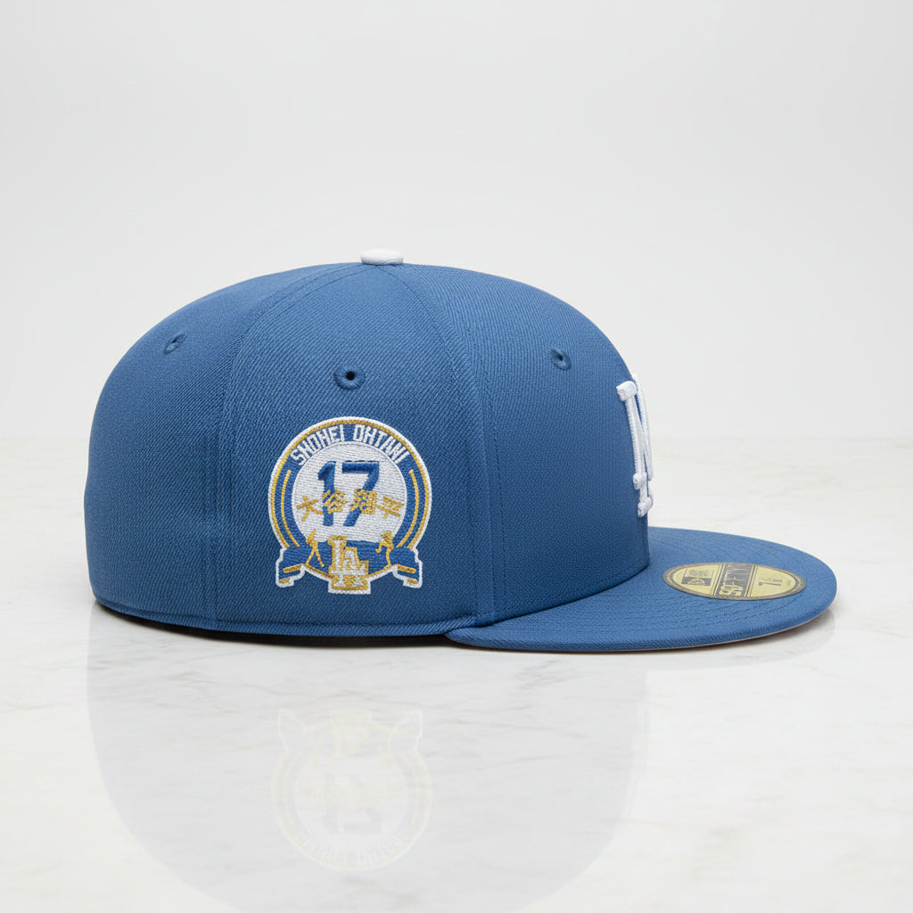 Los Angeles Dodgers Shohei Ohtani Indigo 59FIFTY Fitted