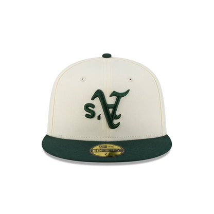 Oakland Athletics Upside Down 59FIFTY Fitted