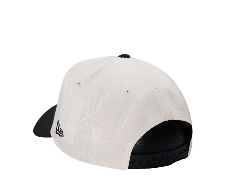 New York Yankees Crema con Rosa y Viscera Negra 9FORTY A-Frame Snapback