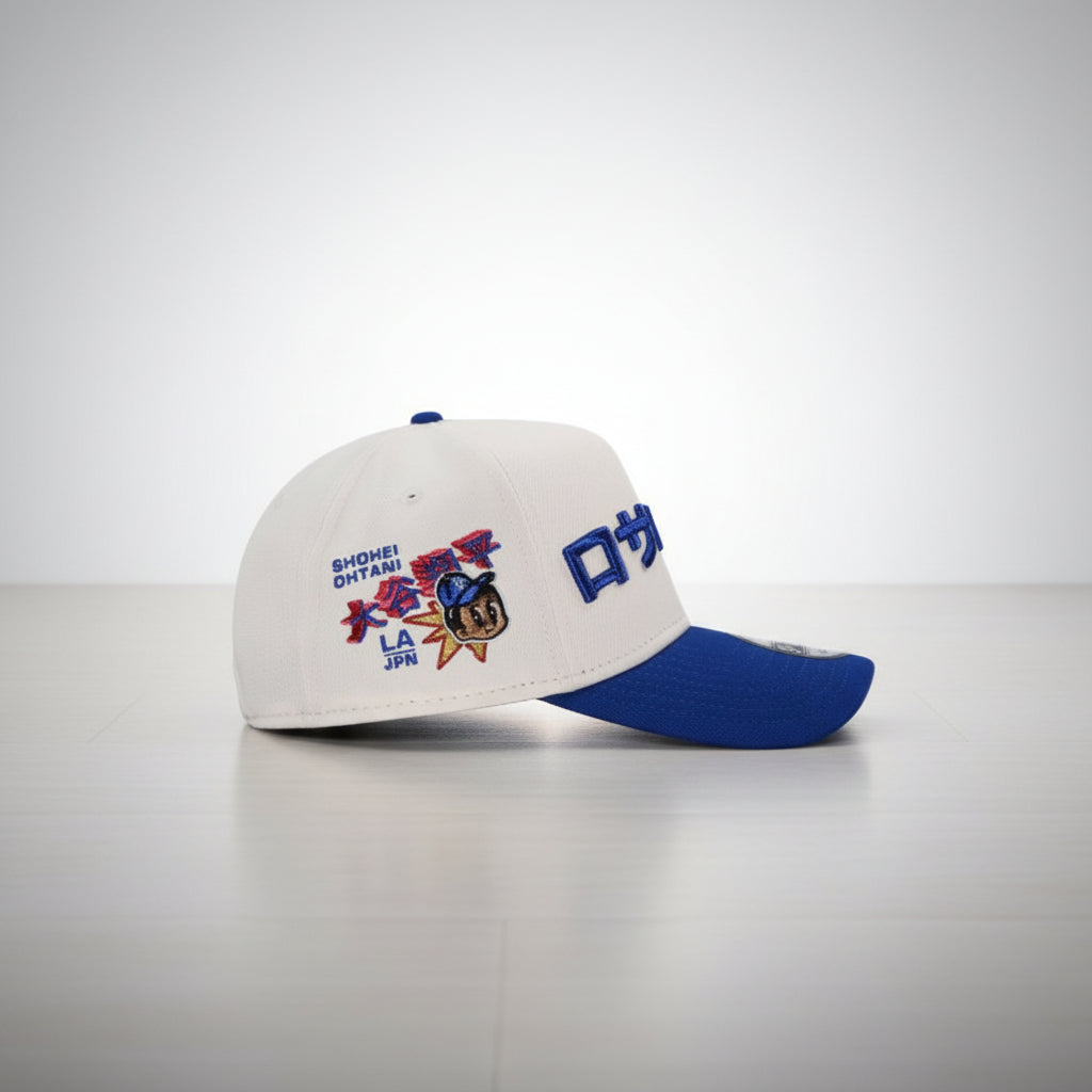 Los Angeles Dodgers Shohei Ohtani Chrome Two Tone 9FORTY A-Frame Snapback