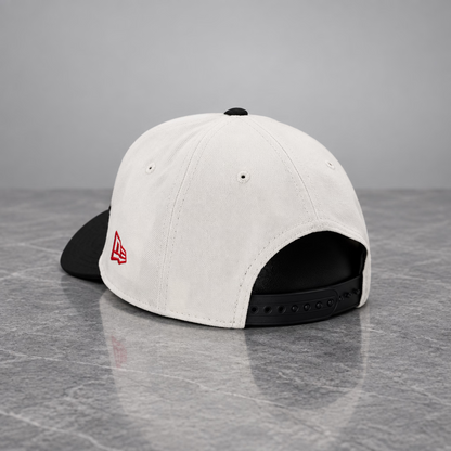 Chicago Bulls 6x Champions Chrome Two Tone 9FORTY A-Frame Snapback