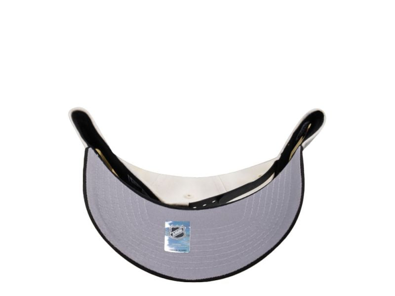 Anaheim Ducks Crema y Viscera Negra 9FORTY A-Frame Snapback