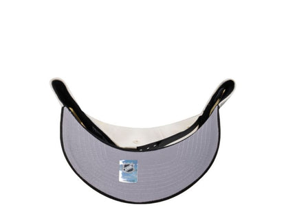 Anaheim Ducks Crema y Viscera Negra 9FORTY A-Frame Snapback