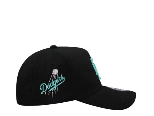 Los Angeles Dodgers Black Tiffany Prime Edition 9FORTY A-Frame Snapback
