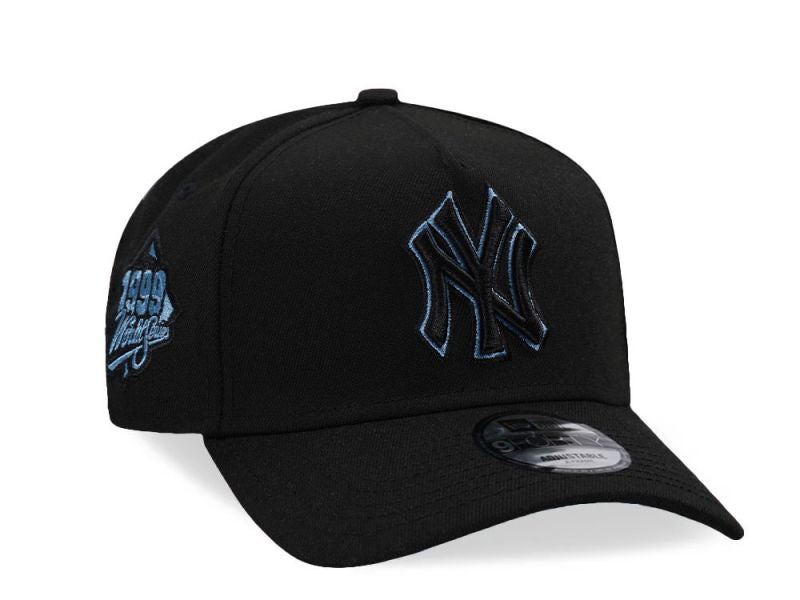 New York Yankees Negra y Celeste 9FORTY A-Frame Snapback