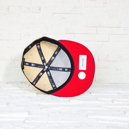 Los Angeles Dodgers Gold y Viscera Azul 59FIFTY Fitted