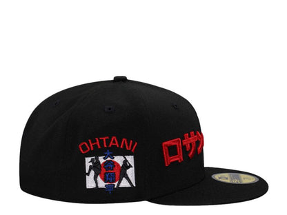 Los Angeles Dodgers Shohei Ohtani Negra y Roja 59FIFTY Fitted