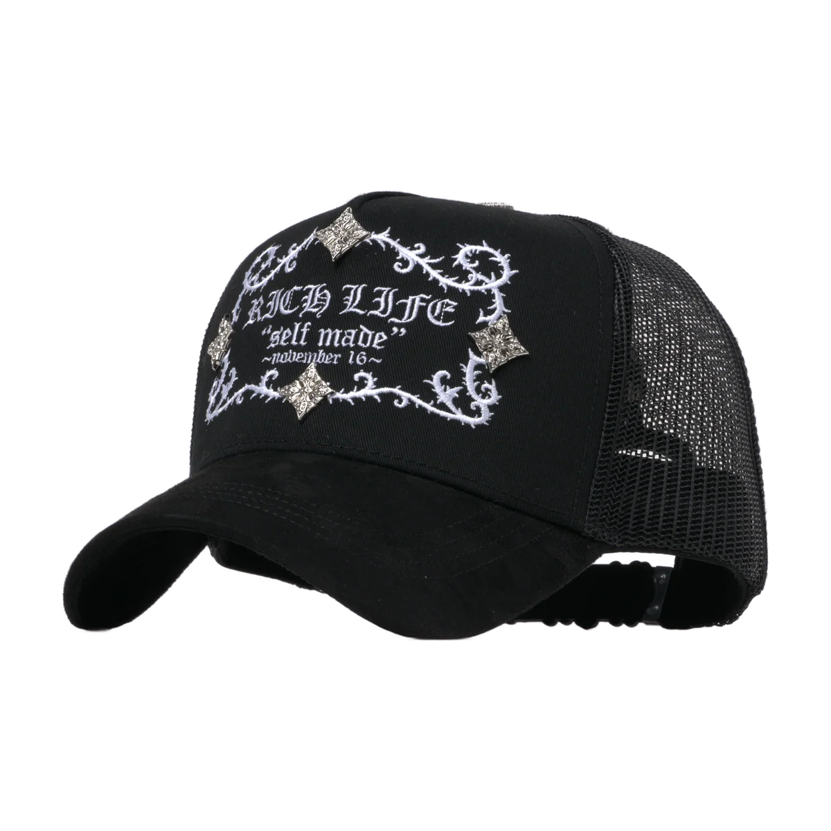 Richlife Black — El Barbas Hats x Rico o Muerto