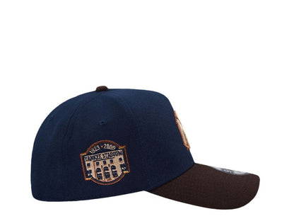 New York Yankees Azul Navy y Viscera Cafe 9FORTY A-Frame Snapback