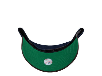 New York Yankees Azul Navy y Viscera Cafe 9FORTY A-Frame Snapback