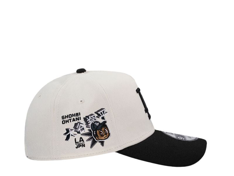 Los Angeles Dodgers Ohtani Chrome Black Two Tone Edition 9FORTY A-Frame Snapback