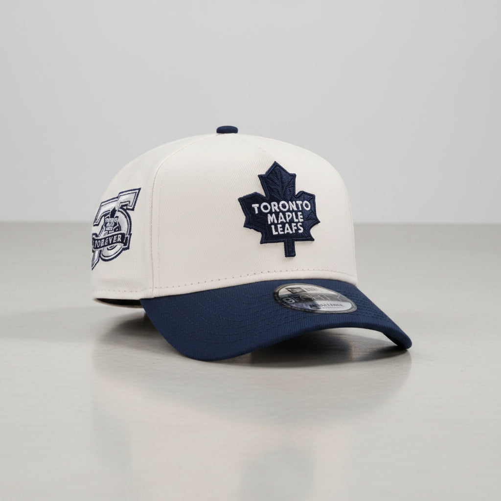 Toronto Maple Leafs Chrome Two Tone Edition 9FORTY A-Frame Snapback