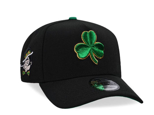 Boston Celtics Negra 9FORTY A-Frame Snapback