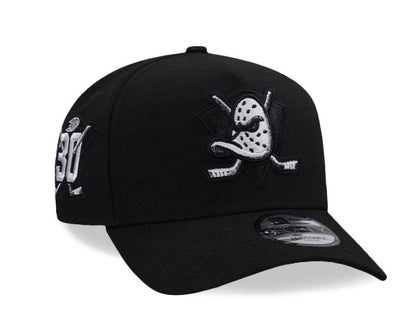 Anaheim Ducks 30th Anniversary Blacked Out Edition 9FORTY A-Frame Snapback