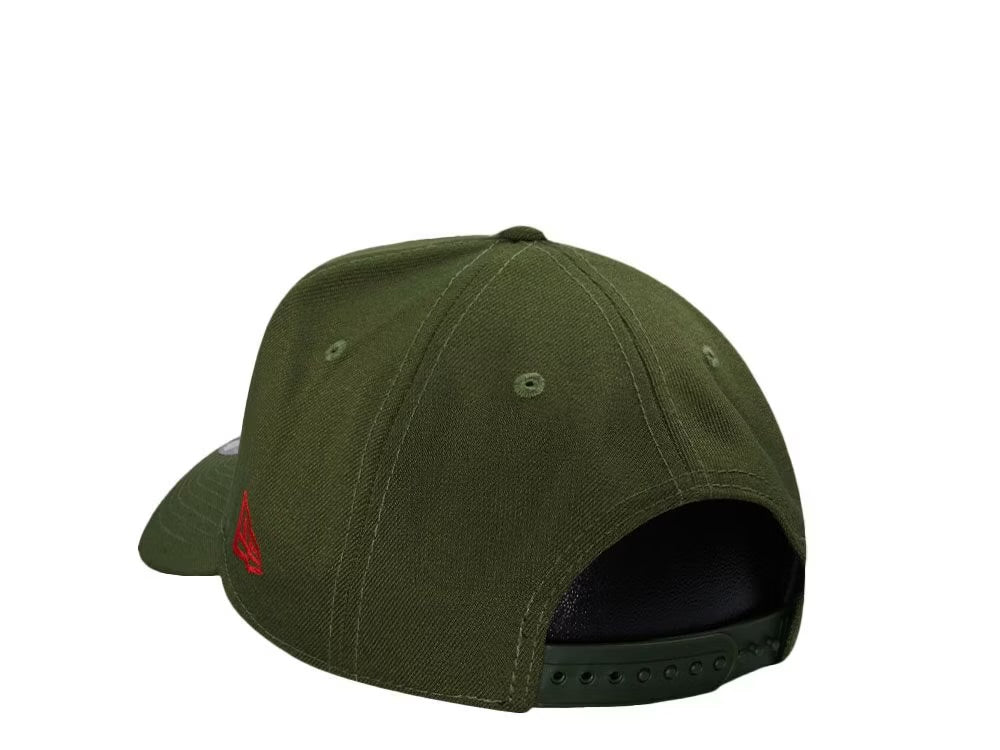 Anaheim Ducks Verde 9FORTY A-Frame Snapback