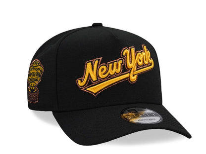 New York Yankees Negra 9FORTY A-Frame Snapback