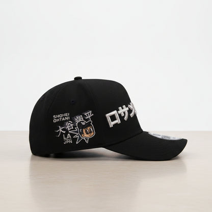 Los Angeles Dodgers Ohtani Silver Black Prime Edition 9FORTY A-Frame Snapback
