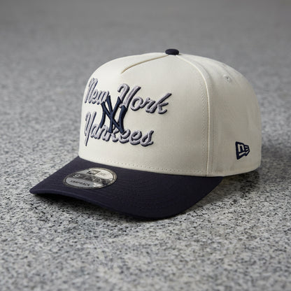 New York Yankees Chain Stitch 9FIFTY A-Frame Snapback