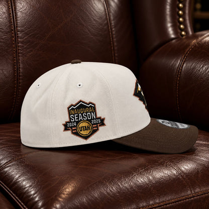 Utah Mammoth Inaugural Season Chrome Two Tone Edition 9FORTY A-Frame Snapback