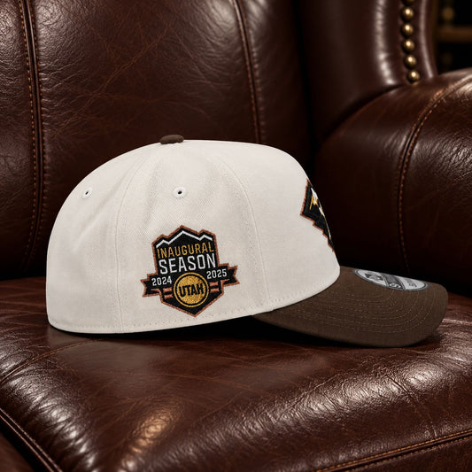 Utah Mammoth Inaugural Season Chrome Two Tone Edition 9FORTY A-Frame Snapback