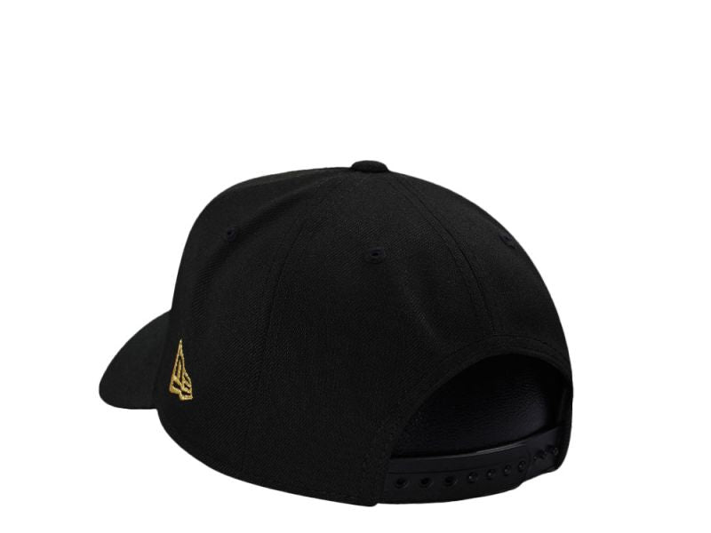 Los Angeles Dodgers Black Gold Skull Edition 9FORTY A-Frame Snapback