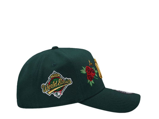 New York Yankees World Series 1996 Dark Green Rose Edition 9FORTY A-Frame Snapback
