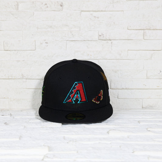New Era x Felt — Arizona Diamondbacks Negra 59FIFTY Fitted