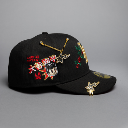 Los Angeles Dodgers Embroidery + Shohei Ohtani Side Patch 59FIFTY Fitted