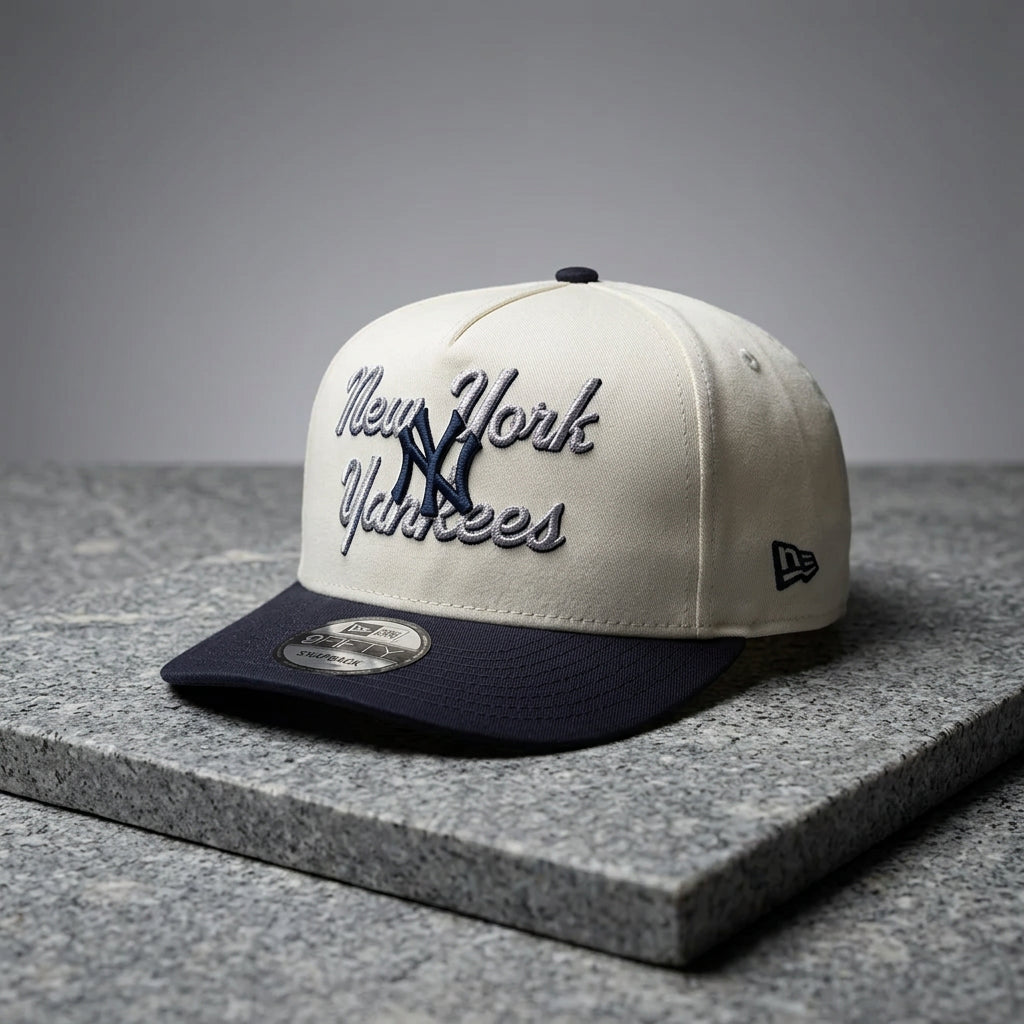New York Yankees Chain Stitch 9FIFTY A-Frame Snapback