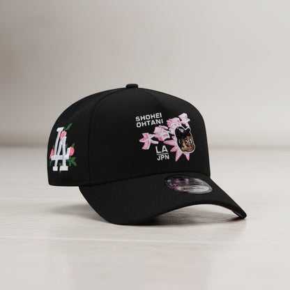 Los Angeles Dodgers Ohtani Black Pink Prime Edition 9FORTY A-Frame Snapback