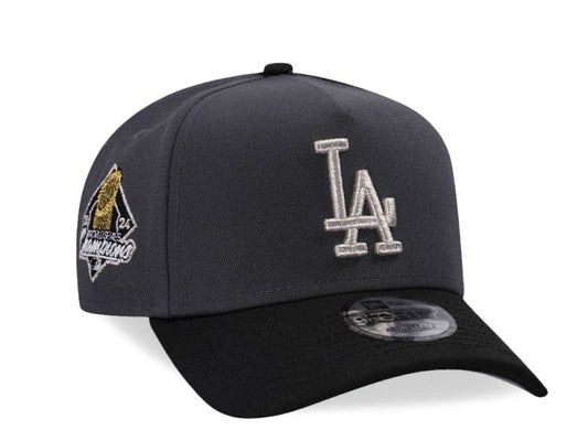 Los Angeles Dodgers World Series 2024 Tarmac Two Tone Edition 9FORTY A-Frame Snapback