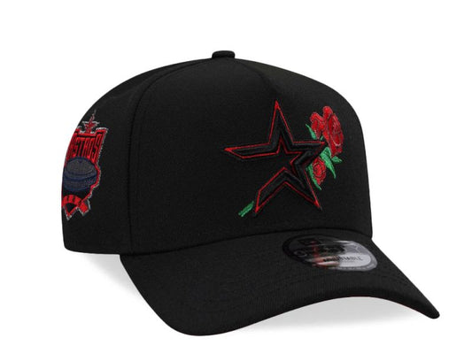 Houston Astros Negra con Rosa 9FORTY A-Frame Snapback