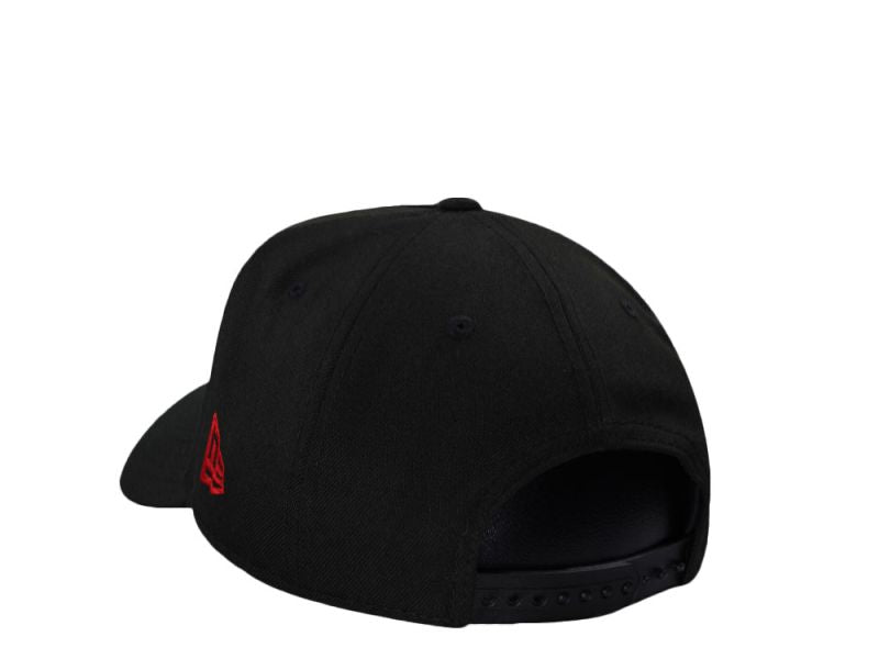 Anaheim Ducks Negra 9FORTY A-Frame Snapback